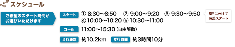 スケジュール