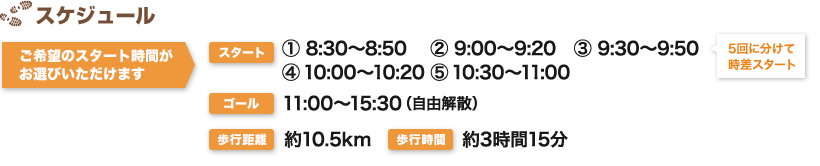 スケジュール